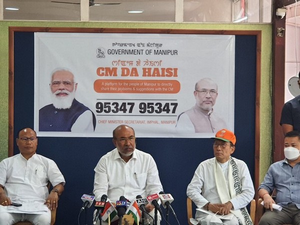 Manipur: N Biren Singh launches 'CM DA HAISI' campaign to resolve people's grievances