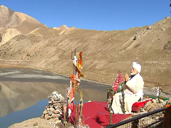 On day-long visit to Uttarakhand, PM Modi performs puja at Parvati Kund in Pithoragarh