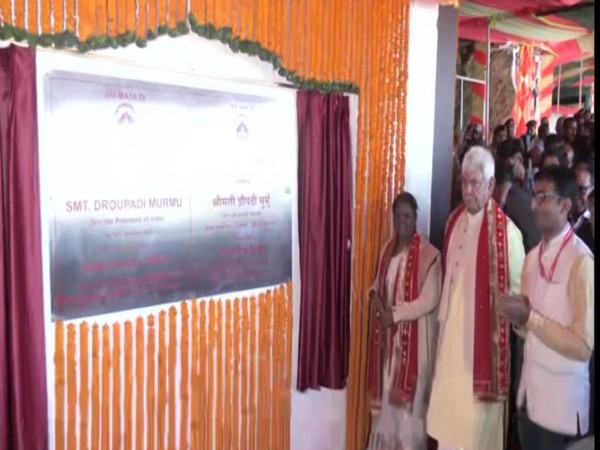 J-K: President Murmu inaugurates Parvati Bhawan, Navdurga Path skywalk project