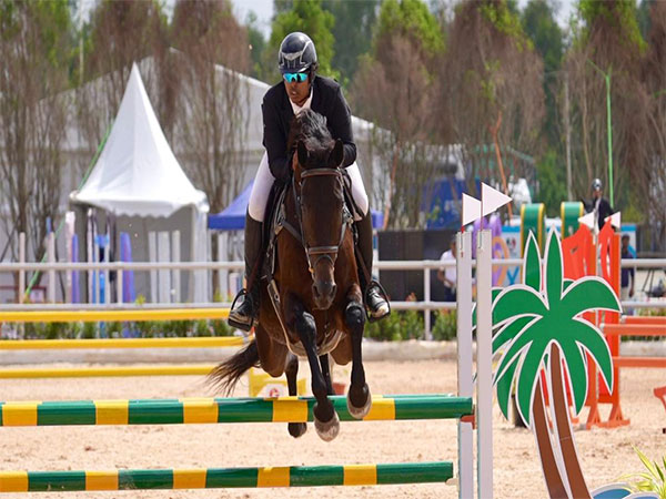 Surya Aditya Shines for India in Asian Equestrian Cup