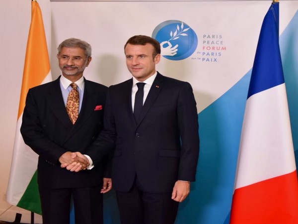 France: External Affairs Minister meets French President, discuss 'important strategic issues'