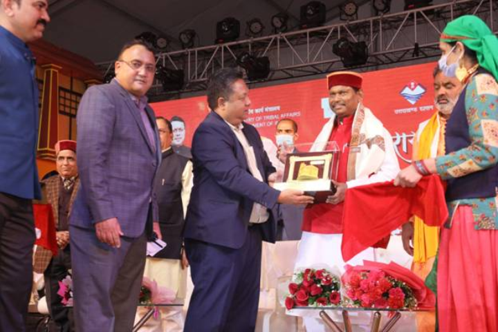 Arjun Munda and CM Dhami inaugurate Uttarakhand Tribal Festival in Dehradun