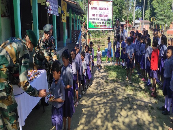 Indian Army's Spear Corps Celebrates National Education Day in Assam