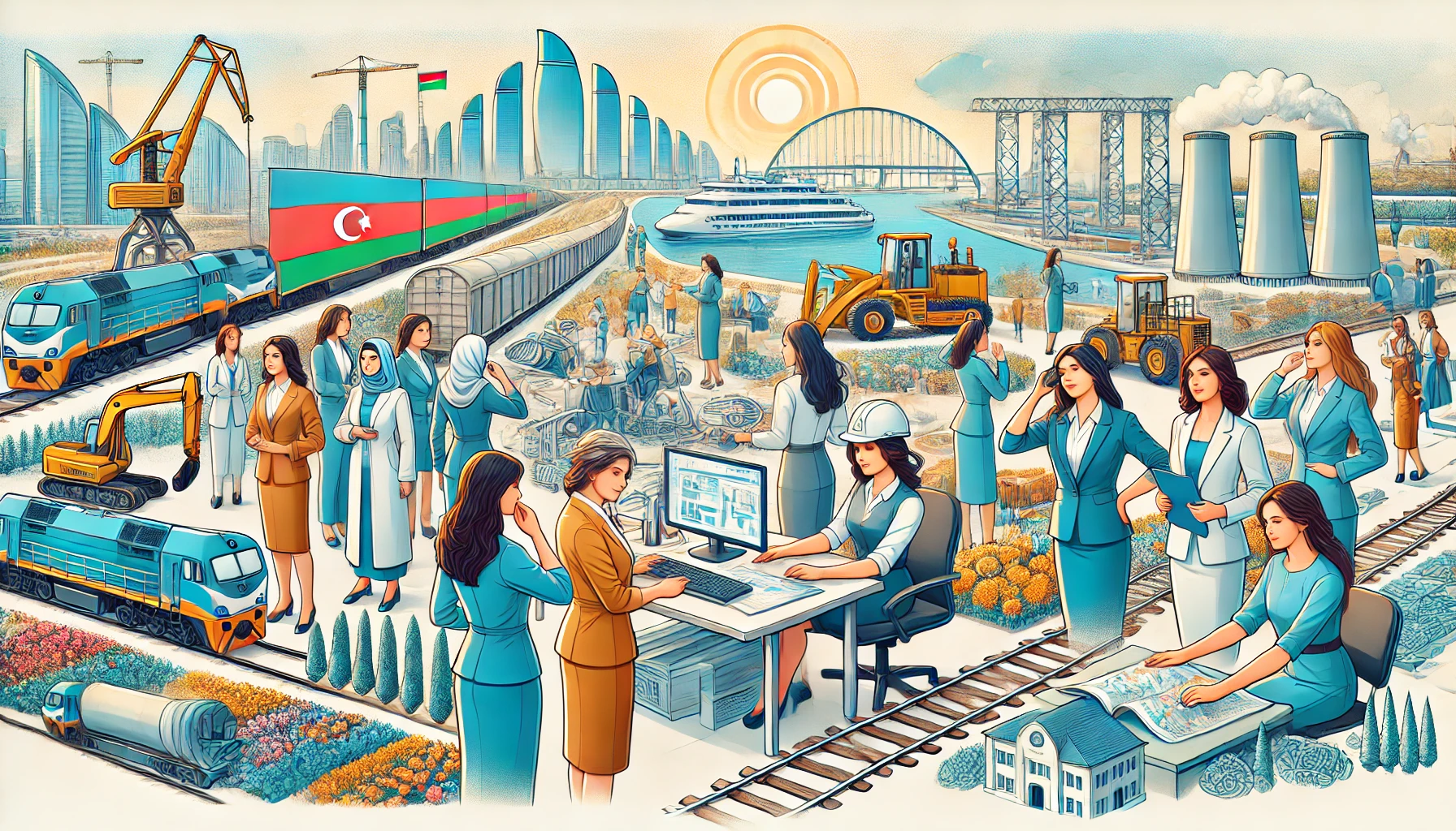 Empowering Women in Male-Dominated Sectors: A Roadmap for Azerbaijan’s Future