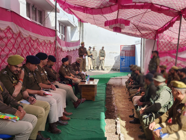 ADGP Anand Jain Enhances Security Preparedness in Udhampur's Basantgarh