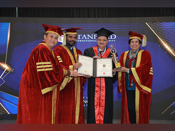 Sanjay Tandon Honored with Honorary Doctorate by Stanford International University