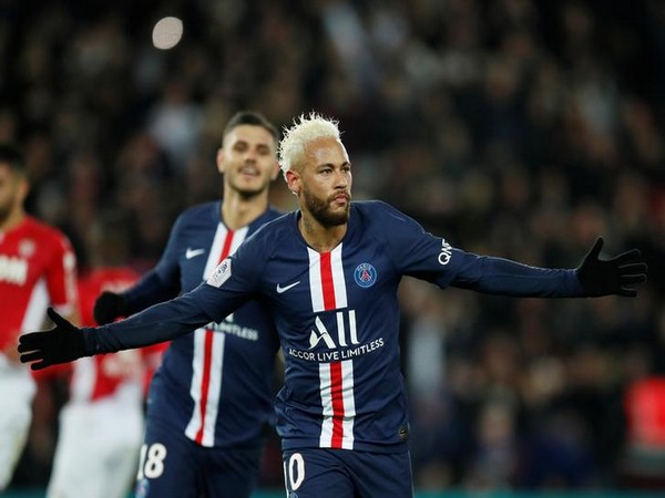 Neymar thinks four-man frontline 'worked well' for PSG after draw against Monaco