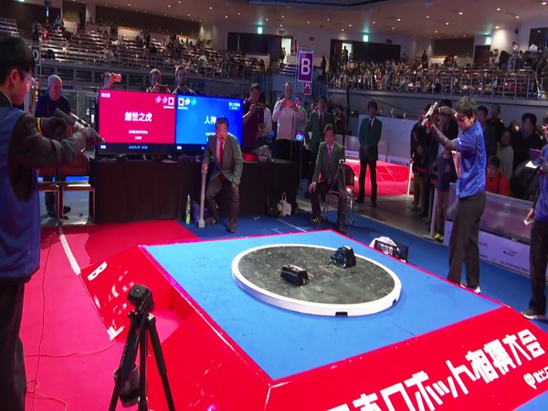 Japan holds robot sumo tournament in Tokyo