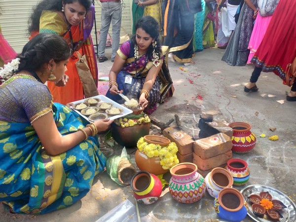 Ahead of vacations, Chennai-based women's college celebrates Pongal with great pomp and show 