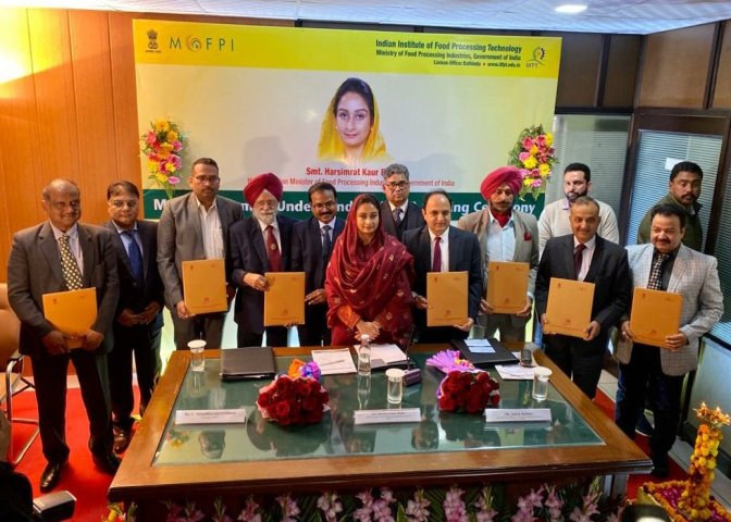 IIFPT signs MoU with 8 institutes in Punjab and Haryana  
