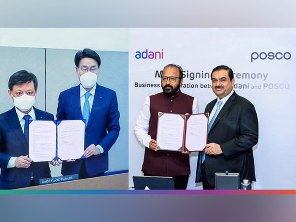 Adani Group, POSCO to explore opportunities to set up steel plant in Gujarat;invest in other sectors
