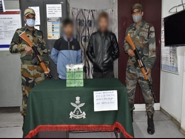 Mizoram: 2 Myanmar nationals held with heroin worth Rs 63.32 lakh in Aizawl 