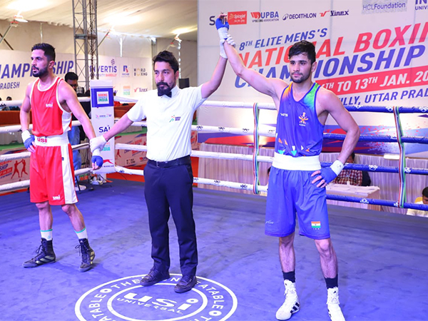 Abhinash Jamwal Shines: Upsets Shiva Thapa in National Boxing Semifinals