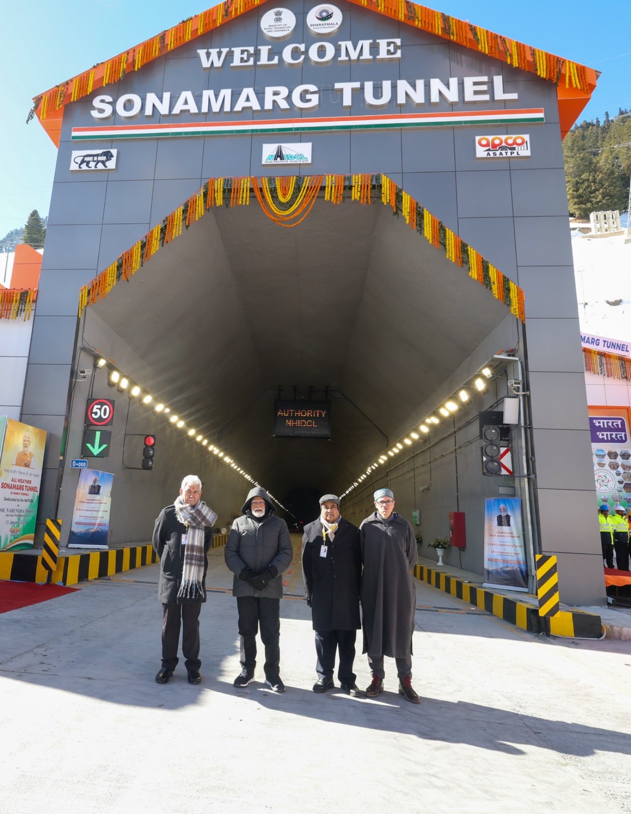 PM Modi Inaugurates Sonamarg Tunnel, Marks New Era of Development in Jammu & Kashmir