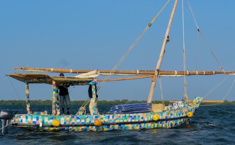 Flipflopi boat succraises awareness of need to overcome plastic pollution