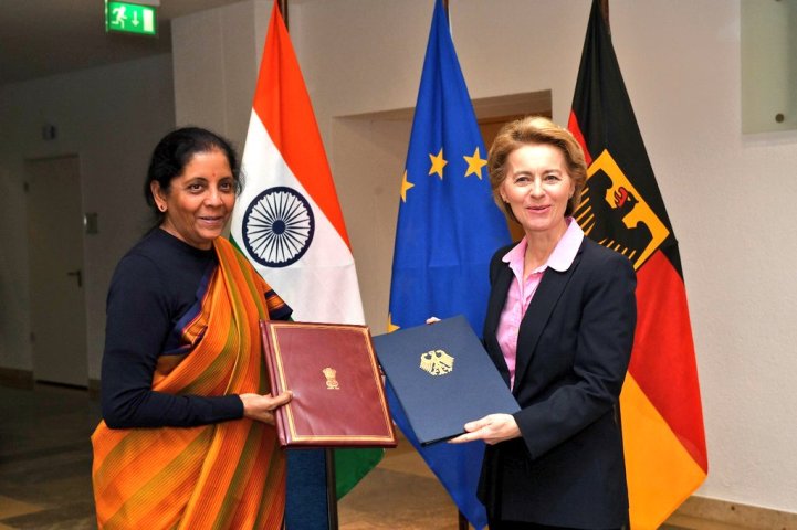 Raksha Mantri signs arrangement with Germany on enhanced Defence Industry