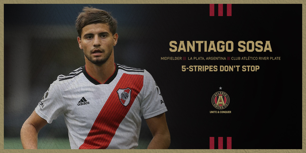 Atlanta United signs Argentine midfielder Santiago Sosa
