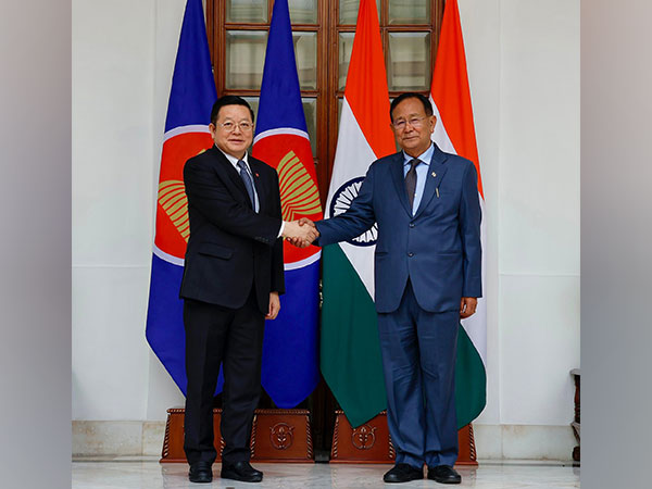 Union Minister Rajkumar Ranjan hosts ASEAN Secy Gen Kao Kim Hourn at Delhi meet