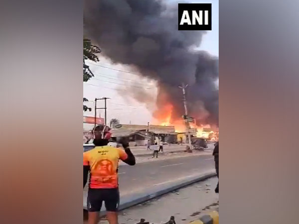 Massive fire engulfs dhabas, shops in Greater Noida; no casualties reported