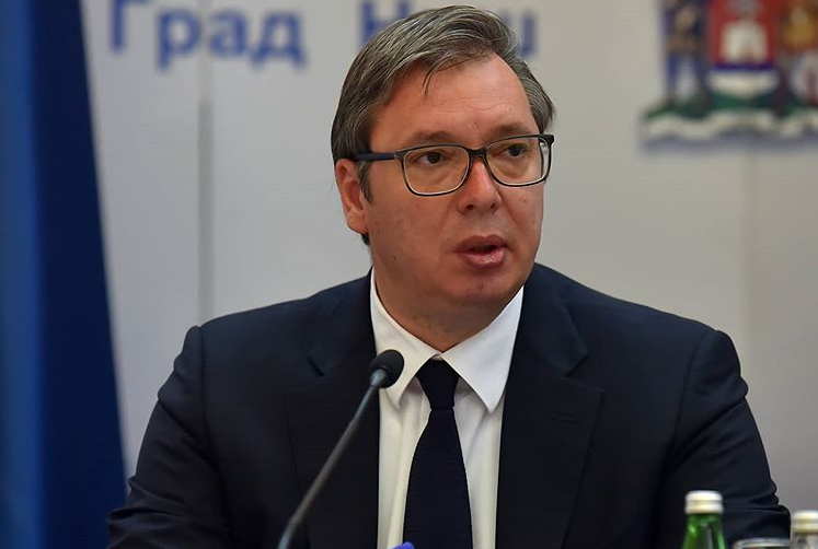 Serbia's Vucic says agreed 3-year gas supply contract with Putin