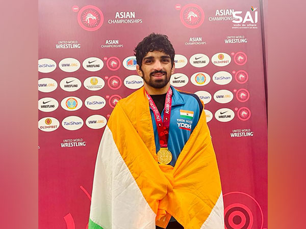 Asian Wrestling Championships: Aman Sehrawat wins gold medal at Astana