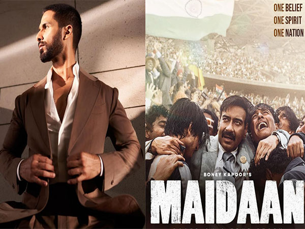 Shahid Kapoor praises Ajay Devgn's Maidaan; says 'Good films deserve to be seen'