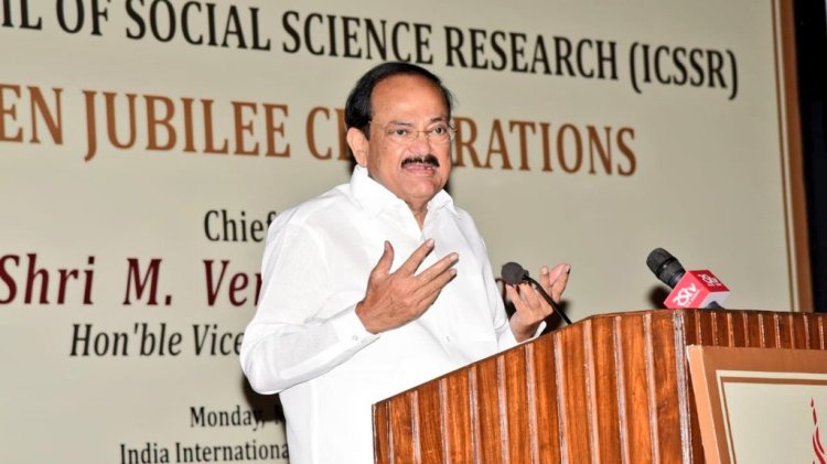 VP Naidu urges social science researchers to find solutions to societal problems