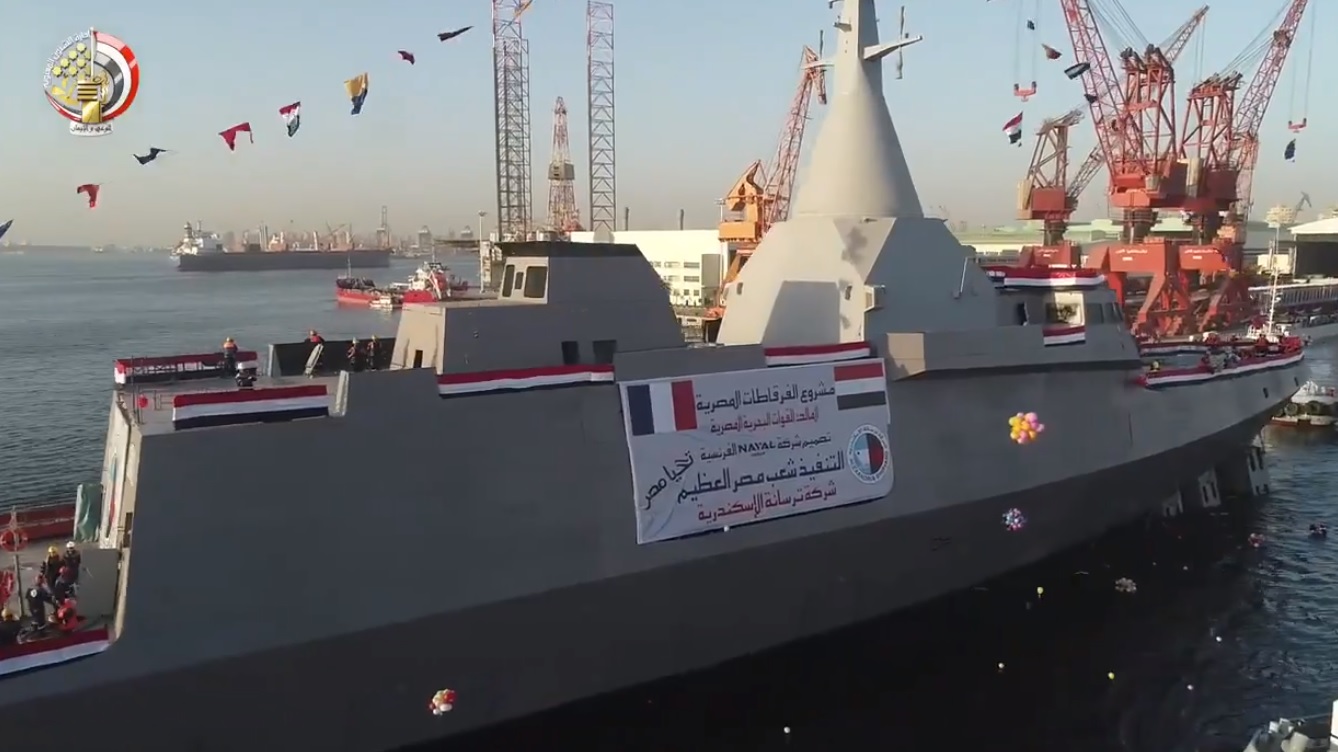 Egypt launches another Gowind-class corvette in Alexandria