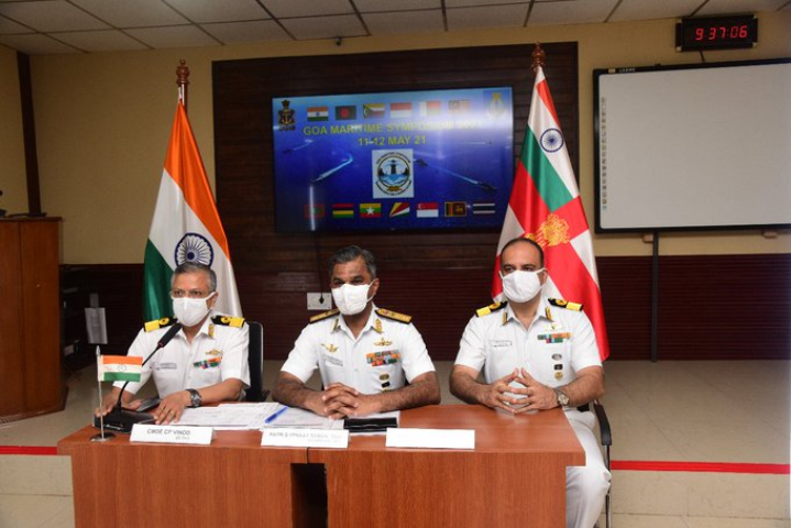 Indian Navy hosts GOA MARITIME SYMPOSIUM-21 on 11 and 12 May
