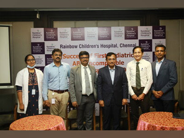 Rainbow Children's Hospital, Chennai successfully performs Its First Pediatric ABO Incompatible Renal Transplant