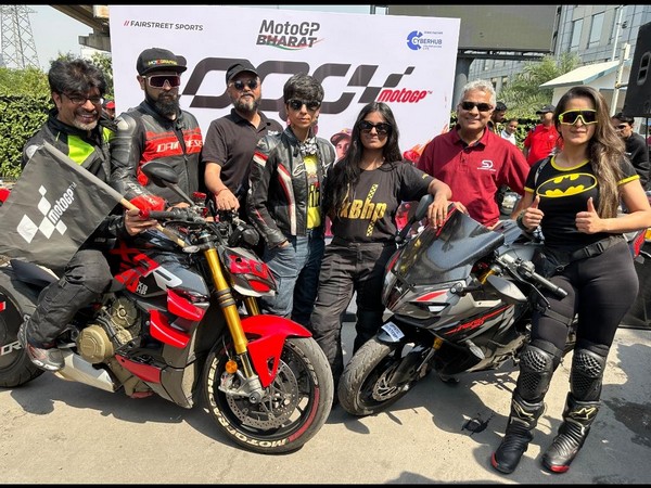 India joins celebrations of historic 1000th MotoGP race with a bike rally from New Delhi to Gurugram