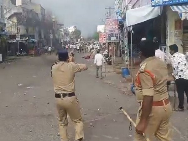 YSRCP, TDP workers clash near polling station in Andhra's Palnadu, police fire rubber bullets