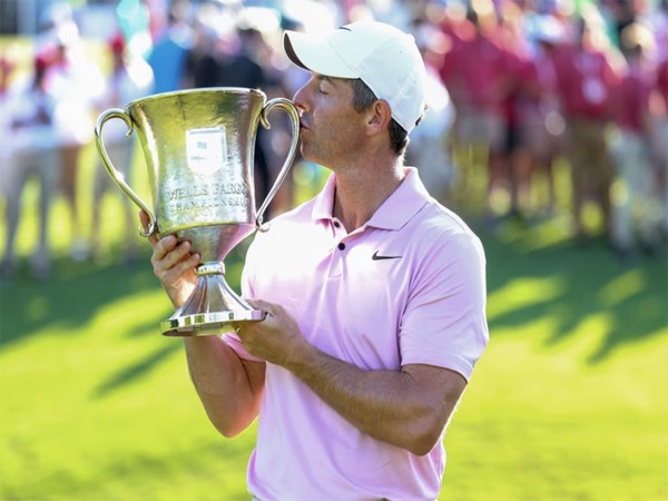 McIlroy turns 2-shot deficit into 5-shot win for 4th Wells Fargo title   