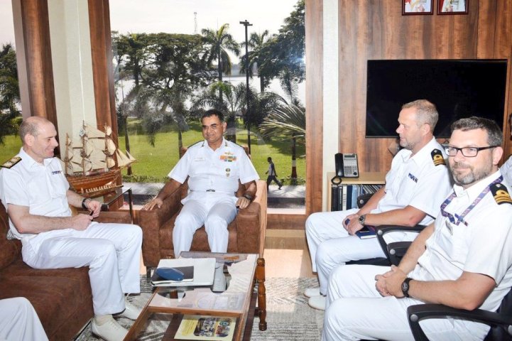 Royal Navy Safety delegation calls on Chief of Staff of Southern Naval Command 