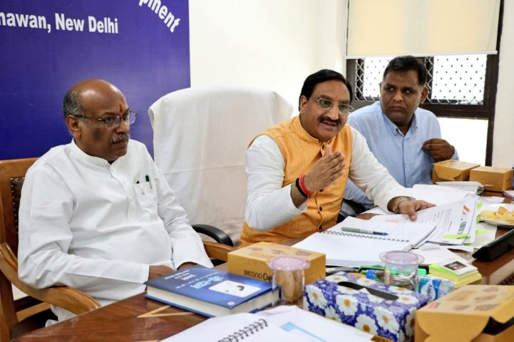 Focus to promote all Indian languages to fill all vacancies: Union HRD Minister