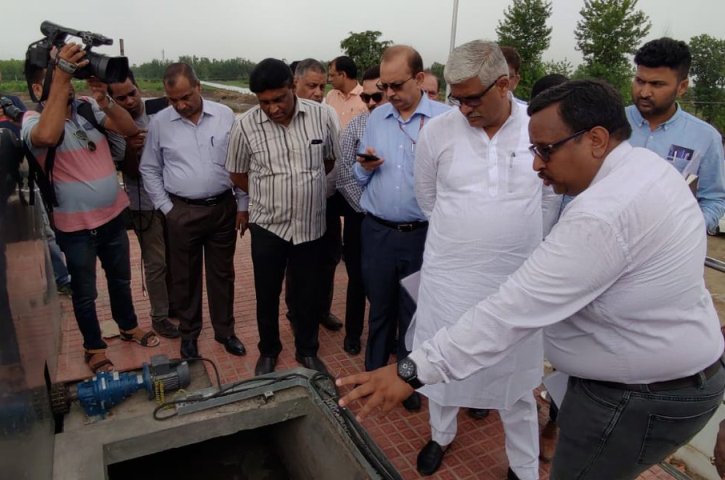 Jal Shakti Minister takes stock of various STP projects in Rishikesh, Haridwar 