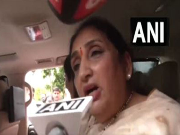 "We'll live up to party's trust...": Sunetra Pawar after filing nomination for Rajya Sabha bye-election
