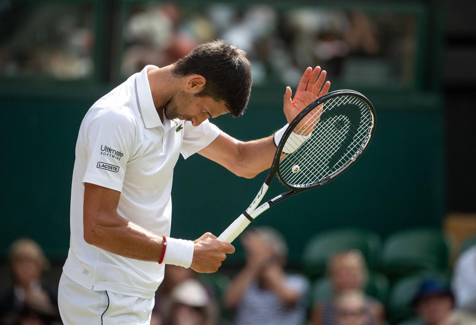 UPDATE 3-Tennis-Classy Djokovic charges into another Wimbledon final