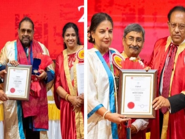 Shankar Mahadevan, Shabana Azmi, Leander Paes Receive Honorary Doctorates from Techno India University