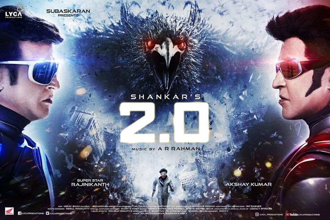 Shankar's '2.0' collection in first week crosses Rs 400 crore mark