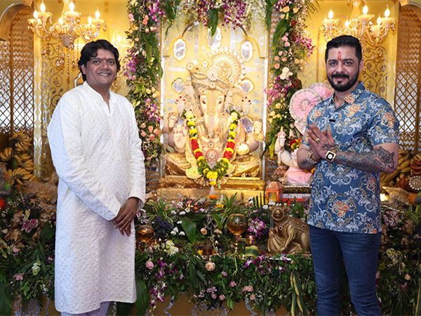 Hindustani Bhau Celebrates Ganesh Chaturthi at Red Cherry Entertainment