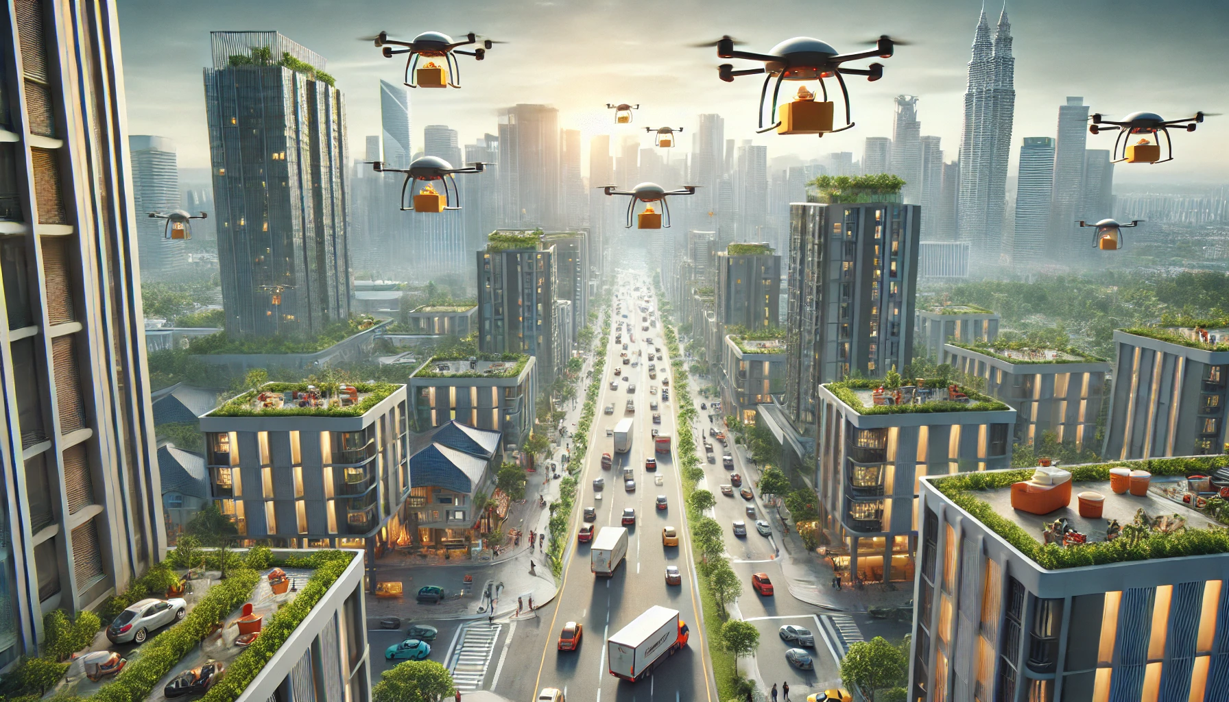 Revolutionizing Food Delivery in Malaysia: Exploring Drone Adoption and Its Challenges