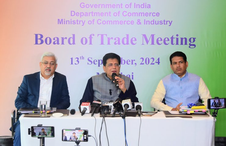 Piyush Goyal Chairs Third Meeting of Reconstituted Board of Trade, Launches Key Digital Initiatives