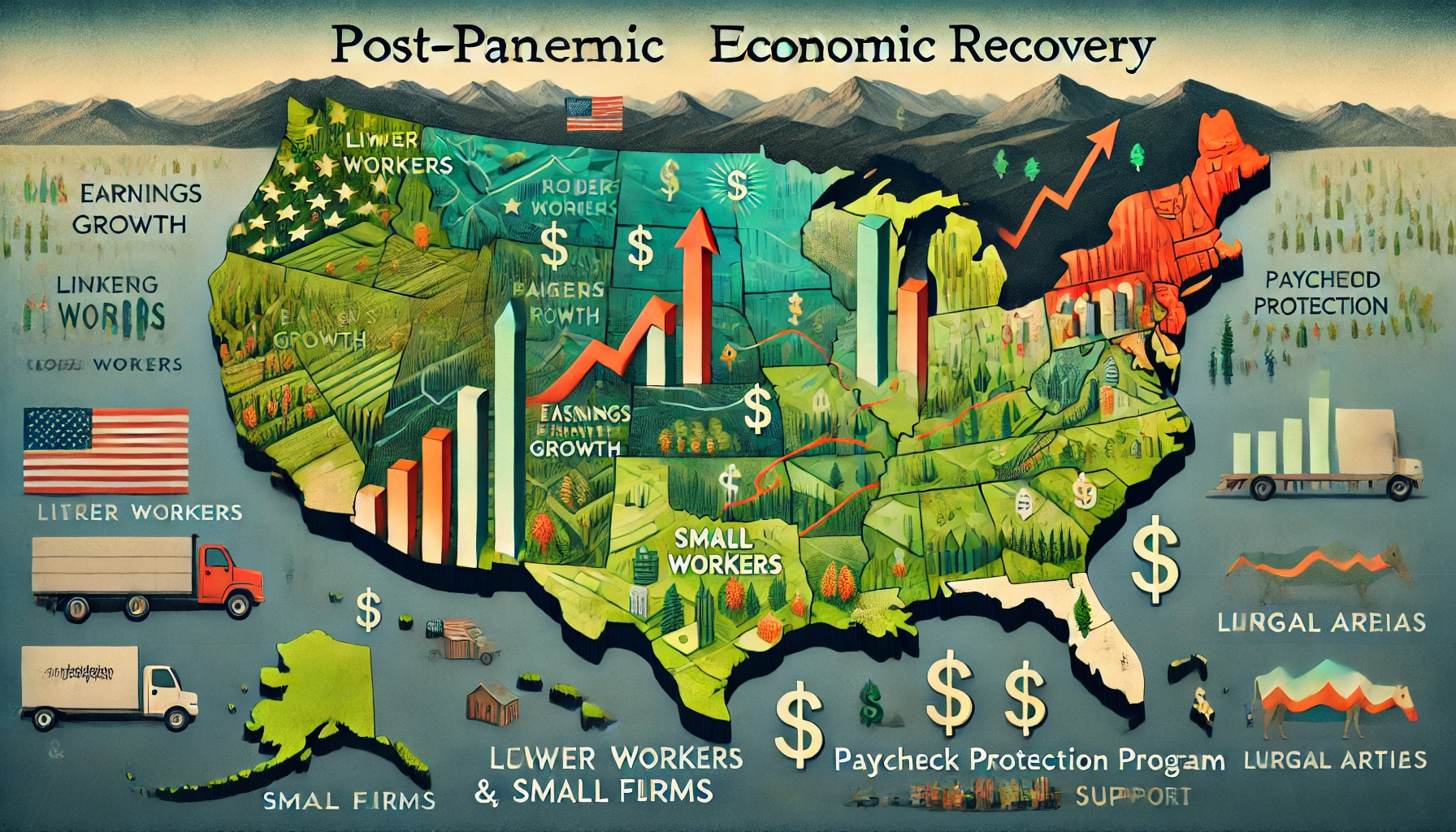 Diverging Wages: How COVID-19 Shaped U.S. Worker Earnings and Regional Inequality