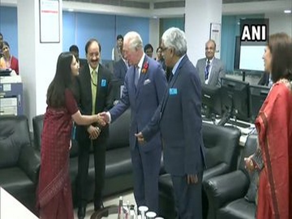 Prince Charles visits India Meteorological Department