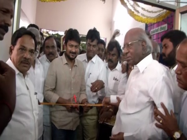 Chennai: Udhayanidhi Stalin inaugurates MP Kalanidhi Veerasamy office in Tondiarpet