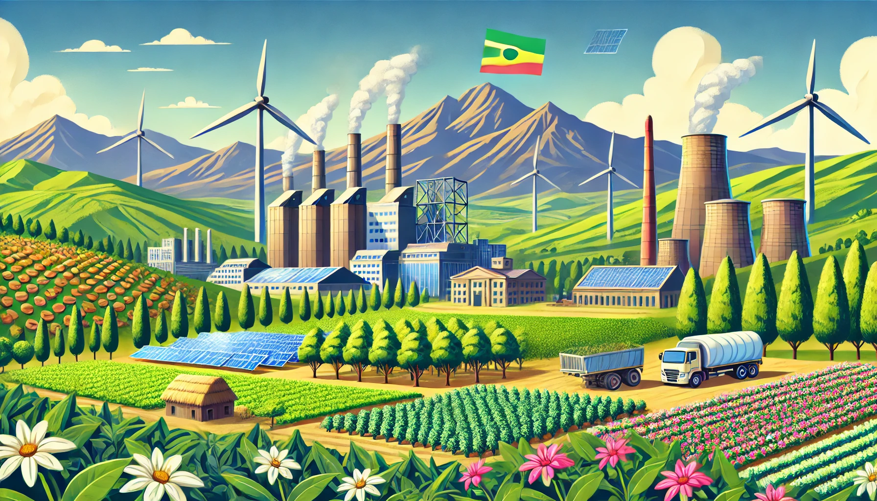 Ethiopia’s Path to Green Competitiveness: Adapting Key Sectors for a Sustainable Future