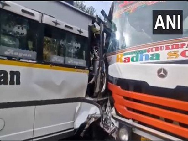 Bus Collision in Reasi: Pilgrims Injured as Two Buses Collide