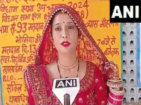 Bride Casts Vote Before Wedding Farewell in Dausa Bypolls