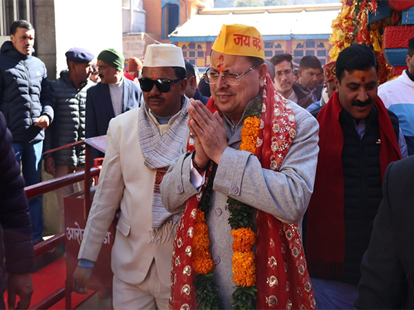 Uttarakhand CM Pushkar Singh Dhami Visits Badrinath Dham, Anticipates Record Pilgrim Numbers